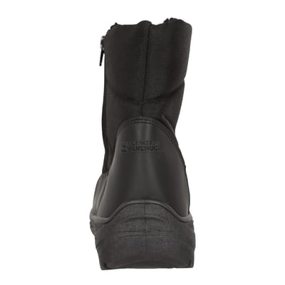 Mountain Warehouse Dames/Dames Icey Fleece gevoerde Enkellaarzen (Zwart)