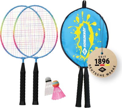 Schildkröt badminton set junior voor kinderen - recreatief speelgoed.