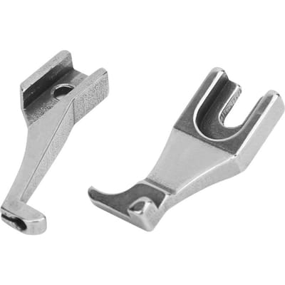 2 Stuks Persvoet Industriële Loopvoet Naaimachine Teen Rits Persvoet U192T U193T