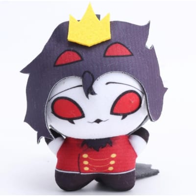 Kawaii Helluva Boss Stolas Pluche Pop Schattige Nunu Bedrukte Body Rugzak Hanger Sleutelhanger Decor Knuffel Kerstcadeaus 10cm gray