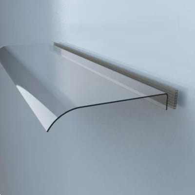 Deur Luifel - Overkapping Veranda - Bescherming Buiten - Hoge Slagvastheid - 50x190cm - Transparant