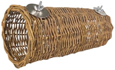 Back Zoo Nature Wilgen Tunnel - Natuurlijke Foerageertunnel - 25x12x12 cm