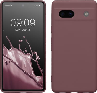 kwmobile telefoonhoesje geschikt voor Google Pixel 7a - Hoesje voor smartphone - Precisie camera uitsnede - In druivenblauw