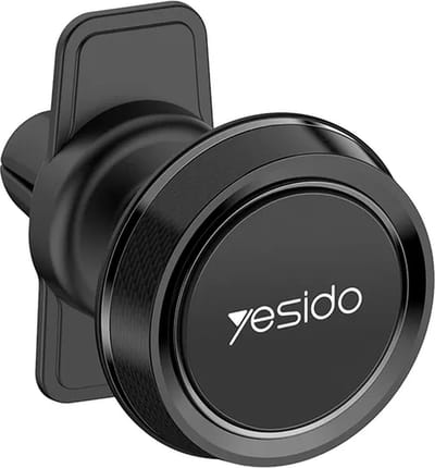 Yesido Magnetische Telefoonhouder Auto - Ventilatierooster - 360° Draaibaar - Zink Alloy - Universeel - Voor Alle Smartphones