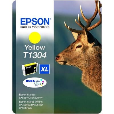 Epson Inktcartridge T130 (C13T130440) Geel Hoge capaciteit