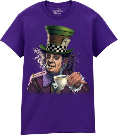Alice In Wonderland Mad Hatter The Coloured House T-shirt M