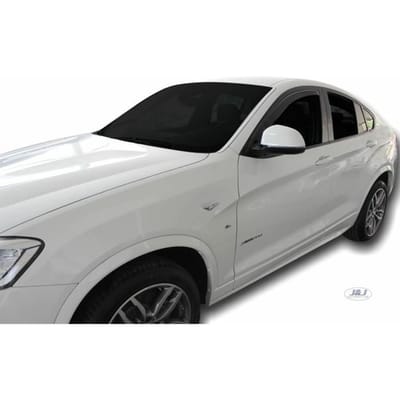 Déflecteurs d'air - J&J AUTOMOTIVE - BMW X4 F26 - Fumé - Installation facile - Acrylique renforcé