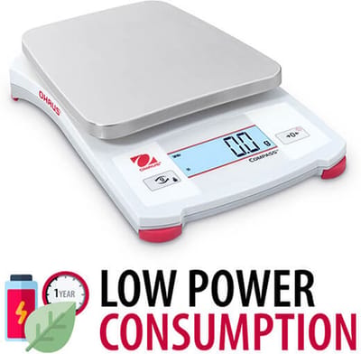 Ohaus® Professionele draagbare weegschaal / balans - Compass™ CX221 - Weegbereik 220gr - Uitleesbaarheid 0.1gr
