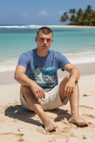 Pijlstaart Rog Stingrays The Coloured House T-shirt M