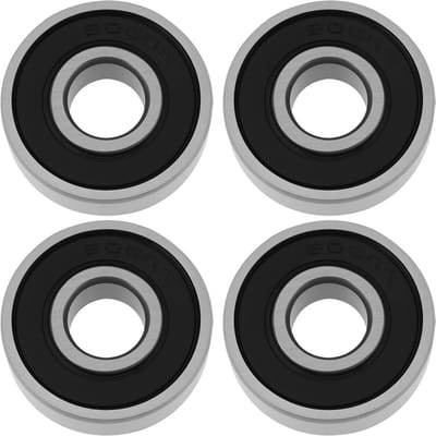JHUBERS- Verzegelde Lagers 8x22x7mm - 4 Stuks - Compatibel met Powakaddy Highway Golfkar - Duurzaam Metaal - Eenvoudige Installatie