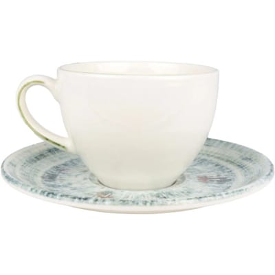 Bonna Odette - Thee kopjes & schotel - 230 cc - Porselein - set van 6