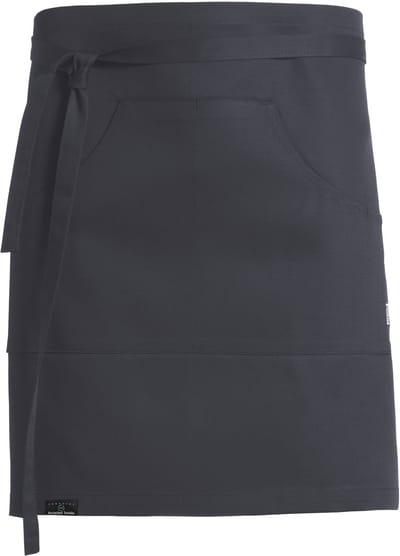 Kentaur Short apron w. pocket 3007-152 - Charcoal - UNI