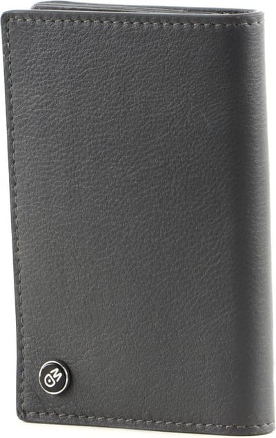 MANDARINA DUCK Leren Kaarthouder Downtown Wallet Iron Gate Donkergrijs