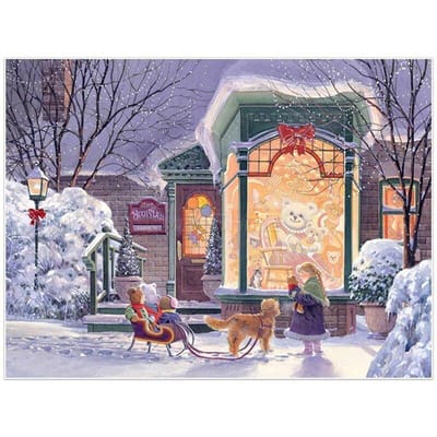 Diamant borduurwerk landschap DIY diamant schilderij strass kerst sneeuw landschap handgemaakte mozaïek schilderij 20X30CM