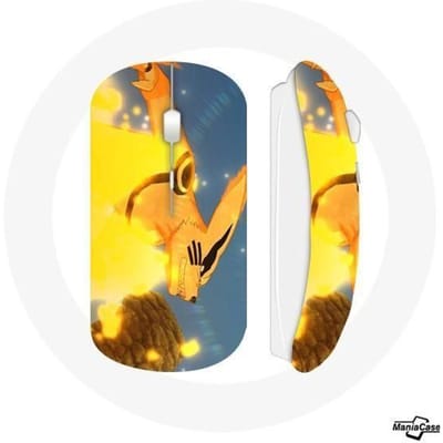 Kurama Naruto Fire Anime draadloze muis