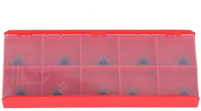 NTH products- Wisselplaten 10 Stuks - Hardmetalen Inzetstukken - CNC Draaibank - Precisie Bewerken - Hoge Hardheid - Geschikt voor Staal/RVS - Snijkop