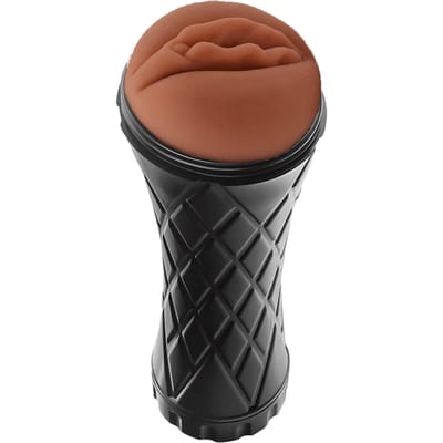 Dreamtoys - Stroker - Masturbator - Seksspeeltje voor realistisch maximaal genot voor mannen - Kleur Bruin - 22,5 cm