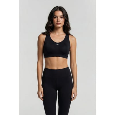 New Balance Nb Essential Run Bra Black Taglia: L (D-DD) | Reggiseni sportivi Outlet | Donna | Nero