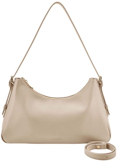 SEIDENFELT MANUFAKTUR schoudertas Nelma Shoulderbag Warm Beige