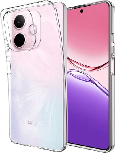 Just in Case hoesje geschikt voor Oppo A5 Pro (5G) Hoesje Siliconen - Flexibele Case - Transparant
