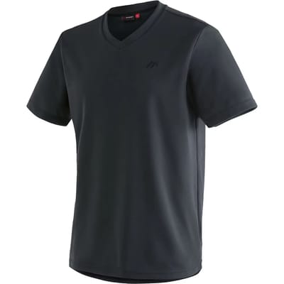 Maier Sports Wali T-shirt Met Korte Mouwen Zwart 7XL Man