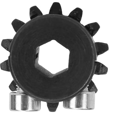 4306?4008?0014 8mm Schuin Tandwiel 14 Tanden Klemgat Tandwiel Robotonderdelen gray