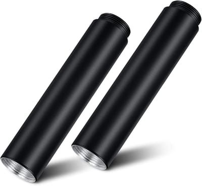 5/8" Female naar 5/8" Male Microfoonstandaard Verlenging voor Bureau Standaards (8 cm) - Set van 2, Geschikt voor Professioneel Gebruik en Geluidsopnames