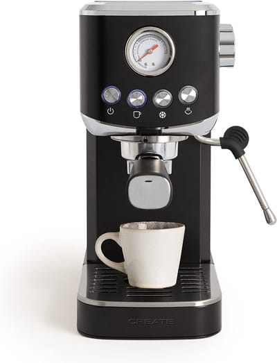 CREATE - Espressomachine met functie voor koude koffie - Zwart - THERA CLASSIC COMPACT