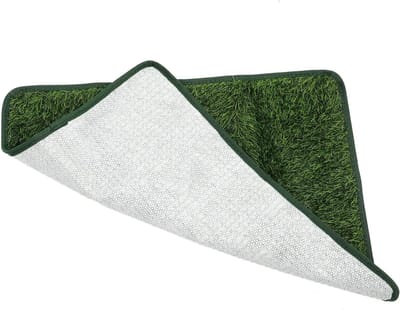 Kunstgras Mat - Hondenplasmat - Binnen Gebruiken - Flexibel Op Maat - 58.5 x 46 cm - Groen