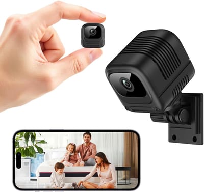 HD 1080P Draadloze Camera - Nachtzicht, Bewegingsdetectie, 130° Groothoek - 1200mAh Batterij - voor Thuisbeveiliging, Buitensport & Kinderopvang - 1 Stuk
