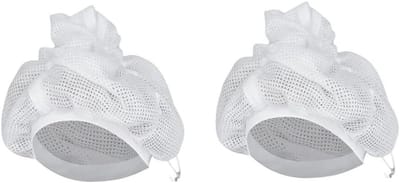 Verstelbare netkap voor het drogen van krullend haar met trekkoord - 2 stuks, ideaal voor haarverzorging en styling