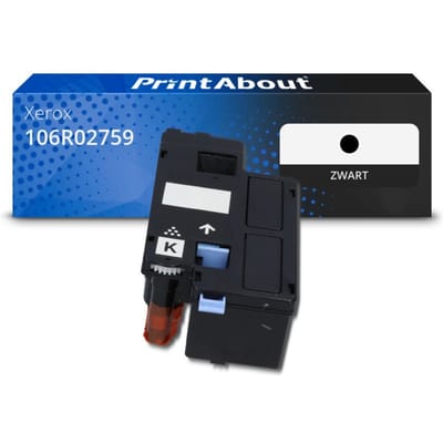PrintAbout huismerk Toner 106R02759 Zwart Geschikt voor Xerox