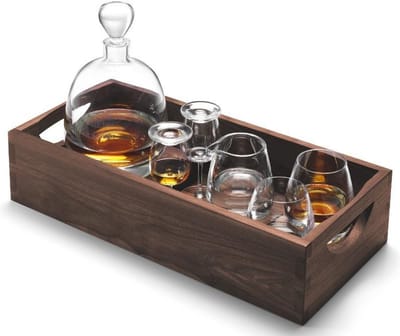 L.S.A. Whisky Islay Connoiseurset - Incl Houten Dienblad