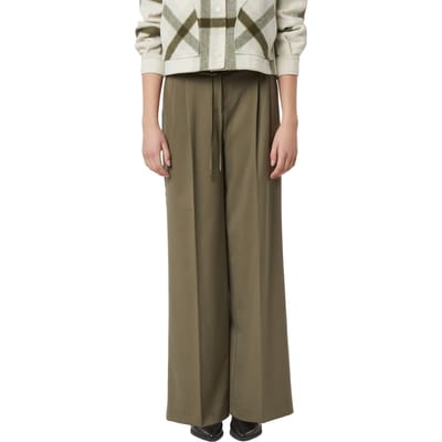Comma Pants Green Maat: 42 | Wijde Broeken Outlet | Dames | Groen