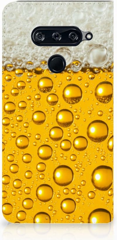 LG V40 Thinq Flip Style Cover Bier