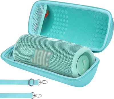 Duurzame en Waterdichte Hard Case voor JBL Charge 5 en Charge 4 Bluetooth Speaker in Teal Kleur