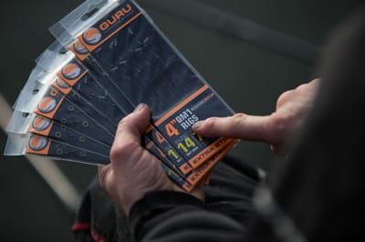Guru QM1 Bait Bands 4’’ (8 pcs) - Maat : Haak 16 - 0.17mm