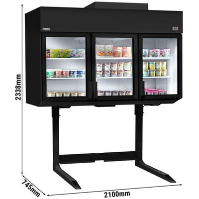 GGM Gastro Wandkühl-/tiefkühlregal - 2100mm
