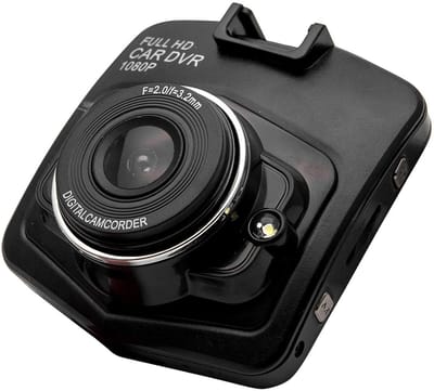 OmGoods - Dailygoody - Auto DVR-camera - 1080p HD - Compact en gebruiksvriendelijk - Rood - Videocamera - Ideaal voor onderweg - Draagbaar model