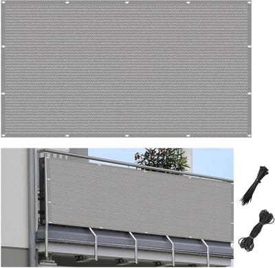Weerbestendig Tuinhek 50 x 100 cm - Privacy Scherm voor Balkon en Tuin