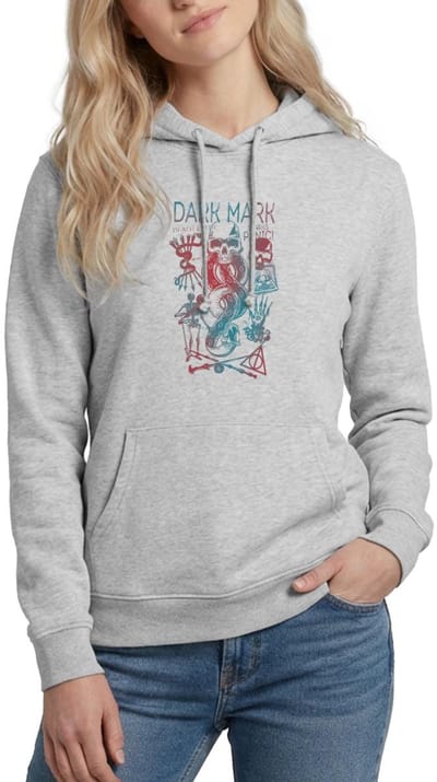 Harry Potter Duistere Teken & Gruzielement Ontwerp Hoodie Dames