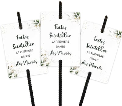 Allecto - Trouwringen Labels - Decoratie - Eucalyptus Gouden Sterren - 50 Stuks - Labeling - Bruiloft - Versiering