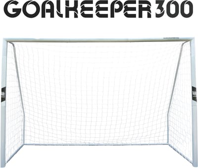 Ocean 5 Grote Voetbalgoal Goalkeeper, XXL Outdoor Voetbaldoel voor in de Tuin, van Metaal, Professionele Voetbalgoal Kind, Tiener en Volwassene, extra groot, 3 meter