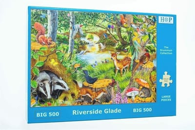 House of Puzzles legpuzzel Riverside Glade 500 XL stukjes landschap.