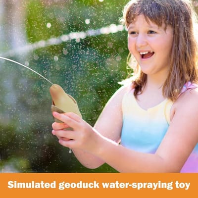 Waterspel Kinderen - Waterschuiver Speelgoed - Buiten Spelen - Druk Geactiveerde Spray - 11 x 5 x 5 cm