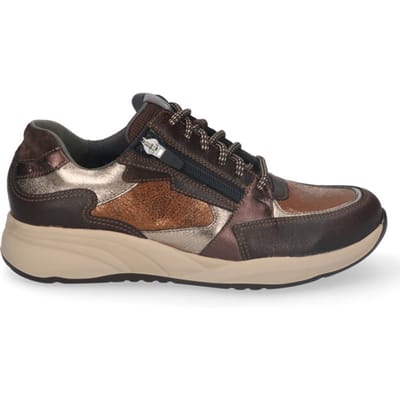 Durea - 6295 H - Lage sneakersDames sneakers - Kleur: Bruin - Maat: 38.5