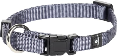 Flamingo Ziggi - Halsband Honden - Halsband Ziggi Granietblauw Xs 20-35cm 10mm - 1st - 124740 - 1st