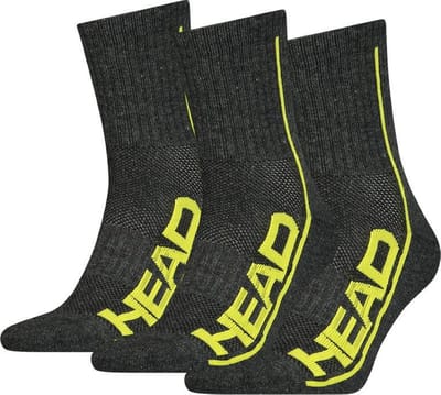 HEAD unisex performance 3P halfhoge sokken grijs III