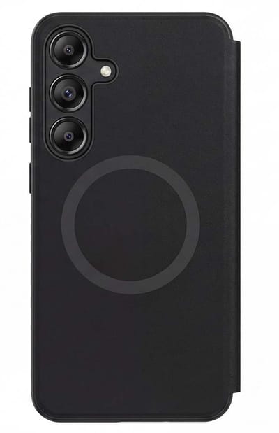 Force Case, Hoesje geschikt voor Samsung Galaxy S26 - MagSafe Versterkt & Anti-Shock 2m met Kaarthouder, Zwart