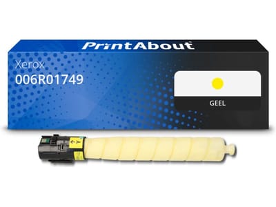 PrintAbout huismerk Toner 006R01749 Geel Geschikt voor Xerox